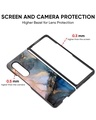 Shop Marble Ink Abstract Premium Glass Case for Samsung Galaxy Z Fold4 5G(Shock Proof, Scratch Resistant)-Full