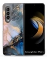 Shop Marble Ink Abstract Premium Glass Case for Samsung Galaxy Z Fold4 5G(Shock Proof, Scratch Resistant)