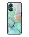 Shop Marble Printed Premium Glass Cover For OnePlus Nord N20 (Shockproof, Light Weight)-Front