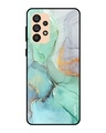 Shop Marble Printed Premium Glass Cover for Samsung Galaxy A33 5G (Shock Proof, Light Weight)-Front