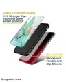 Shop Marble Printed Premium Glass Cover for Vivo V23e 5G (Shockproof, Light Weight)-Design