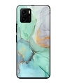 Shop Marble Printed Premium Glass Cover for Vivo Y15s (Shockproof, Light Weight)-Front