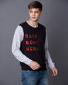 Shop Contrast Sleeve Graphic Sweatshirt-Design