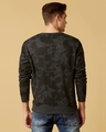 Shop Men's Black All Over Graphic Print Regular Fit Sweatshirt-Design