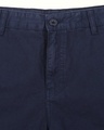 Shop Marine Blue Plain Shorts