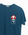 Shop Mario Pocket Half Sleeve T-Shirt-Front