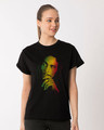 Shop Marley Rasta Boyfriend T-Shirt-Front