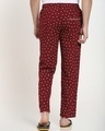 Shop Maroon AOP Geometric Print A Pyjamas-Design