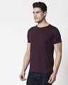 Shop Maroon Half Sleeve Grindle T-Shirt-Design