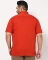 Shop Maroon Plus Size Solid Half Sleeve Shirt-Design