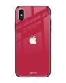 Shop Premium Glass Cover for iPhone XS Max (Shock Proof, Lightweight)-Front