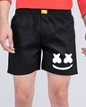 Shop Marshmellow Glow In Dark Side Printed Boxer -Design