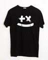 Shop Martin Garrix Glow In Dark Half Sleeve T-Shirt -Front