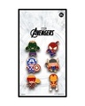 Shop Avengers Character Lapel Pin Set-Front