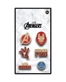 Shop Avengers Ironman Lapel Pin Set-Front
