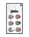 Shop Avengers Quotes Lapel Pin Set-Front