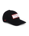 Shop Unisex Black Marvel Baseball Cap-Design