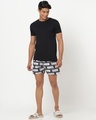 Shop Marvel-Black AOP Boxer (FFHL)-Full