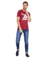 Shop Marvel Avengers Maroon Character Print Mens T Shirt