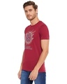 Shop Marvel Avengers Maroon Character Print Mens T Shirt-Full