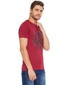 Shop Marvel Avengers Maroon Character Print Mens T Shirt-Design