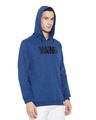 Shop Marvel Avengers Blue Hooded Men's Sweatshirt-Full