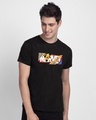 Shop Marvel Collage Half Sleeve T-Shirt (AVL)-Front