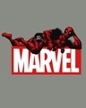 Shop Marvel Deadpool Half Sleeve T-Shirt (DPL)