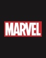 Shop Marvel Logo Ver 2 Half Sleeve T-Shirt (AVL)-Full