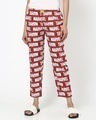 Shop Marvel Red AOP Pyjamas (AVL)-Front