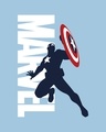Shop Marvel's Captain America Boyfriend T-Shirt (AVL)-Full