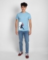 Shop Marvel's Captain America Half Sleeve T-Shirt (AVL)-Design