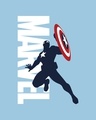 Shop Marvel's Captain America Half Sleeve T-Shirt (AVL)-Full