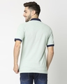 Shop Marvel Shield Camo Green Raglan Polo T-Shirt-Full