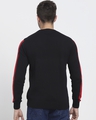 Shop Men's Black Marvel Color Block Flat Knit Sweater-Design