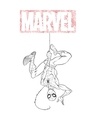 Shop Marvel Spider Half Sleeve Apple Cut T-shirt (SPL)-Full