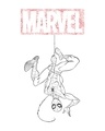 Shop Marvel Spider Varsity T-shirt (SPL)-Full