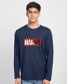 Shop Marvelrine Full Sleeve T-Shirt (XML)-Front