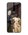Shop Mask Artist Poster Premium Glass Case for OnePlus 7 Pro (Shock Proof, Scratch Resistant)-Front