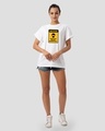 Shop Mask Ghal Boyfriend T-Shirt-Full