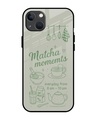 Shop Matcha Moments Premium Glass Cover for Apple iPhone 13-Front