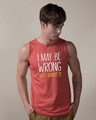 Shop May Be Wrong Vest-Front