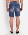 Shop Men's Blue Distressed Printed Shorts-Design