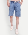 Shop Men's Blue Shorts-Front