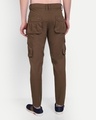 Shop Men's Brown Slim Fit Cargo Jeans-Design