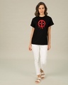 Shop Melting Deadpool Boyfriend T-Shirt (DPL)-Design