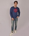 Shop Melting Deadpool Fleece Light Sweatshirt (DPL)-Design