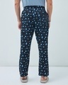 Shop Men's Blue All Over Printed Pyjamas-Design