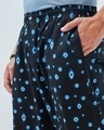 Shop Men's Blue All Over Printed Pyjamas