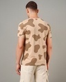 Shop Camo Brown All Over Print Regular Fit Men's T-shirt-Design
